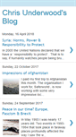 Mobile Screenshot of chrisunderwoodsblog.com